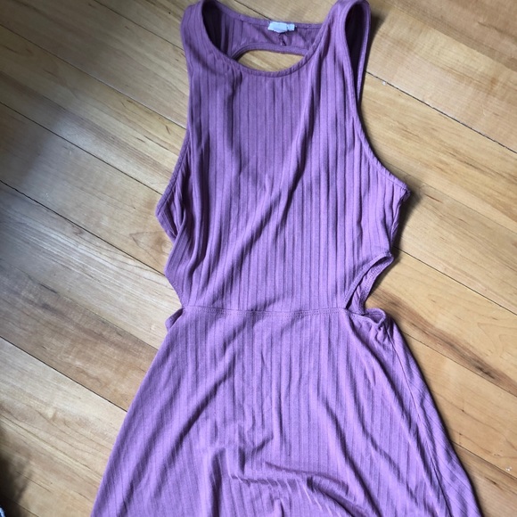 Light pinkish purple high neck dress from garage - Picture 1 of 4